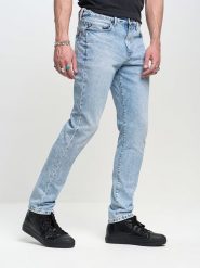 BIG STAR Dżinsy "Harper" - Tapered fit - w kolorze błękitnym rozmiar: W32/L34. Niebieskie jeansy męskie Big Star. Za 197.95 zł.