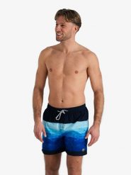 Happy Shorts Szorty kąpielowe w kolorze granatowo-niebieskim rozmiar: XL. Niebieskie szorty sportowe męskie Happy Shorts, xl, z materiału, outdoorowe. Za 87.81 zł.