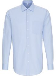 Seidensticker Koszula - Regular fit - w kolorze błękitnym rozmiar: 43. Niebieskie koszule męskie Seidensticker, bez wzorów, z bawełny, bez kołnierzyka, bez ramiączek. Za 135.49 zł.