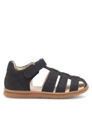 Lasocki Kids Sandały CEO-CI12-LINEA-04 Granatowy. Niebieskie sandały chłopięce Lasocki Kids, ze skóry, bez zapięcia. Za 119.99 zł.