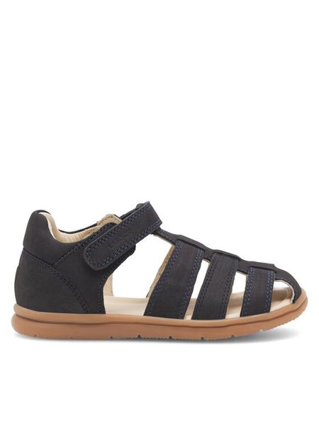 Lasocki Kids Sandały CEO-CI12-LINEA-04 Granatowy. Niebieskie sandały chłopięce Lasocki Kids, ze skóry, bez zapięcia. Za 119.99 zł.