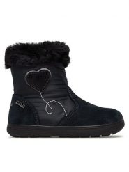 Primigi Kozaki GORE-TEX 4850011 S Granatowy. Niebieskie kozaki dziewczęce Primigi, bez wzorów, z gore-texu, bez obcasa. Za 349.99 zł.