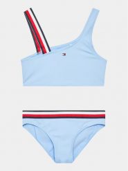 Tommy Hilfiger Strój kąpielowy Bralette UG0UG00635 Niebieski. Niebieskie stroje kąpielowe dziewczęce Tommy Hilfiger, bez wzorów, z syntetyku. Za 229.99 zł.