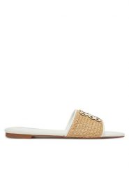 Nine West Klapki SMRL393661 Beżowy. Brązowe klapki damskie Nine West, bez wzorów, z syntetyku, bez obcasa. Za 104.99 zł.