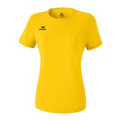 Koszulka damska Erima Fonctionnel Teamsport. Żółte bluzki damskie Erima, bez wzorów, bez kołnierzyka. Za 129.00 zł.