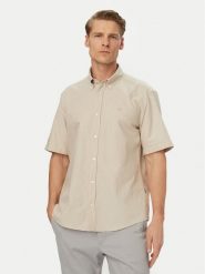 BOSS Koszula H-Liam 50560404 Beżowy Regular Fit. Brązowe koszule męskie Boss, m, bez wzorów, z bawełny, bez kołnierzyka, bez ramiączek. Za 499.99 zł.