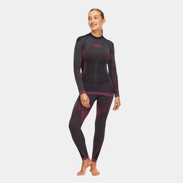 Bielizna termoaktywna damska Alpinus Mora Set. Czerwona bielizna termoaktywna damska Alpinus, l, bez wzorów. Za 209.00 zł.