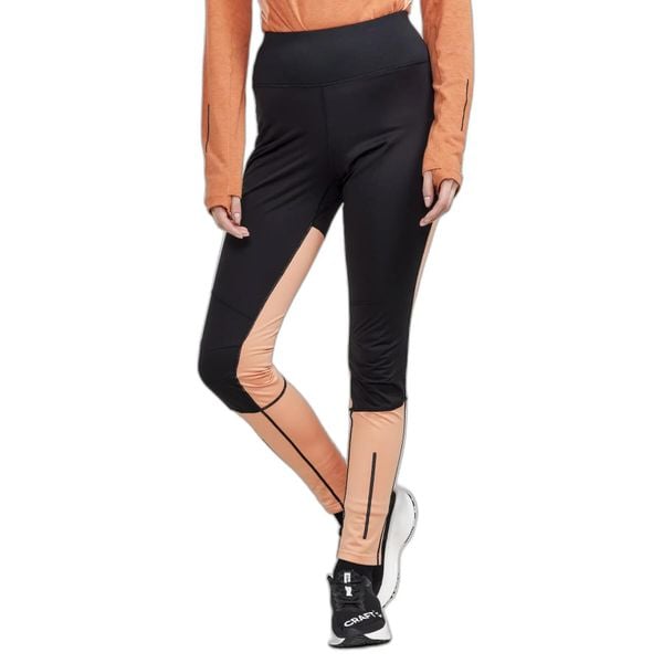 Legginsy damskie Craft Adv Essence Wind. Czarne legginsy sportowe damskie Craft, m, bez wzorów, z dżerseju, na fitness i siłownię. Za 271.75 zł.