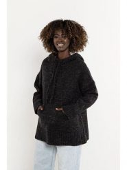 Awama Sweter w kolorze czarnym rozmiar: L/XL. Czarne swetry klasyczne damskie Awama, l, bez kołnierzyka. Za 239.99 zł.