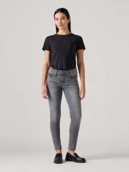 Levi's Dżinsy "711" - Skinny fit - w kolorze szarym rozmiar: W30/L34. Szare jeansy damskie Levi's. Za 197.63 zł.