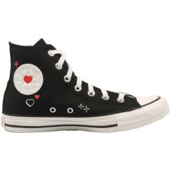Trampki damskie Converse Chuck Taylor All Star Y2K Heart. Czarne trampki i tenisówki damskie Converse, bez wzorów. Za 229.99 zł.