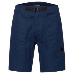 Krótkie Spodnie Mammut Tamaro Shorts Men Dorośli. Niebieskie spodnie sportowe męskie Mammut, z bawełny. Za 424.99 zł.
