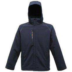 Męski Softshell Repeller Professional. Niebieskie kurtki softshell damskie Regatta, m, bez wzorów, z softshellu, bez kaptura. Za 391.99 zł.