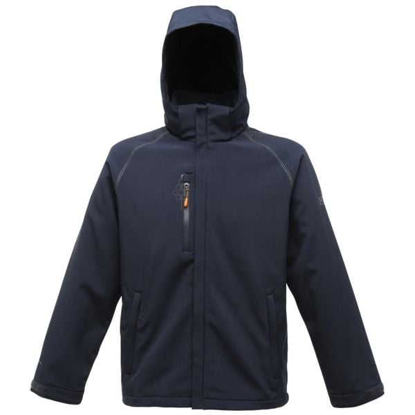 Męski Softshell Repeller Professional. Niebieskie kurtki softshell damskie Regatta, m, bez wzorów, z softshellu, bez kaptura. Za 413.99 zł.