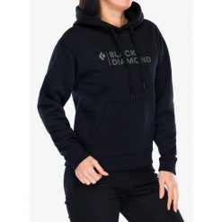 Bluza damska Black Diamond Mini Stacked Pullover Hoody. Czarne bluzy bez kaptura damskie Black Diamond, l. Za 319.99 zł.