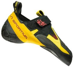 Buty trekkingowe Skwama. Czarne buty trekkingowe męskie La Sportiva, z gumy, bez zapięcia, wspinaczkowe. Za 584.49 zł.