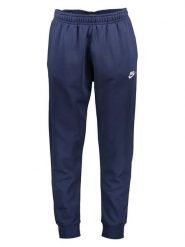 Nike Sportswear Spodnie dresowe "Club" w kolorze granatowym rozmiar: L. Niebieskie spodnie dresowe męskie Nike Sportswear, bez wzorów, z dresówki. Za 118.56 zł.