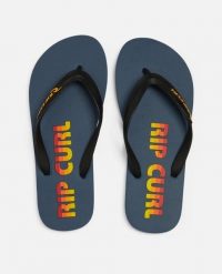 Japonki męskie Rip Curl Icons of Surf Bloom Open Toe. Niebieskie klapki i japonki męskie Rip Curl. Za 109.99 zł.