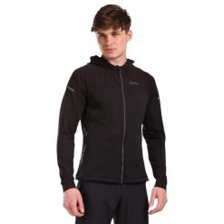 Bluza z kapturem Kilpi Memphis. Czarne bluzy z kapturem męskie Kilpi, l, z materiału. Za 267.13 zł.