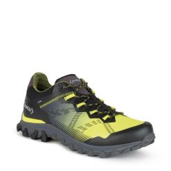 Buty trekkingowe męskie Aku Levia GTX. Czarne buty trekkingowe męskie Aku, z tkaniny, bez zapięcia, trekkingowe. Za 349.00 zł.