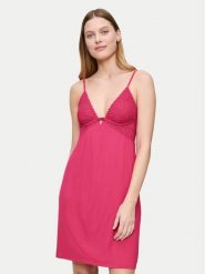 Triumph Koszula nocna Aura Spotlight 10225033 Różowy Regular Fit. Czerwone koszule nocne damskie Triumph, bez wzorów. Za 133.00 zł.