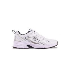 Buty sportowe Sneakersy damskie, Kitaura. Białe buty sportowe na co dzień damskie Lotto, bez wzorów, z gumy, trekkingowe. Za 149.99 zł.