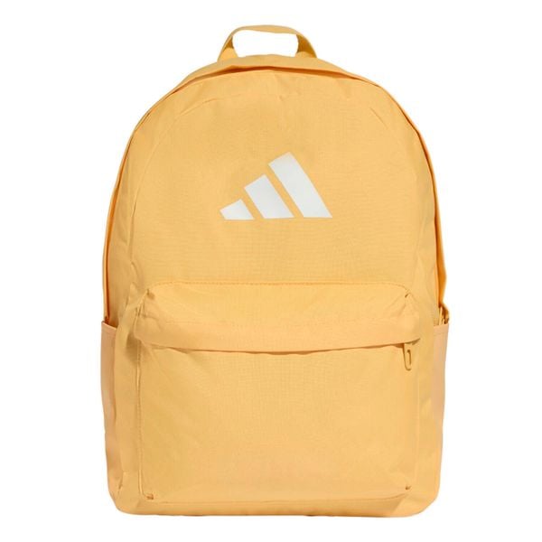 Plecak klasyczny z logo 3 pasków adidas. Białe plecaki damskie Adidas, bez wzorów, z materiału, klasyczne. Za 126.80 zł.