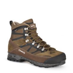 Buty trekkingowe GORE-TEX męskie Aku Trekker Pro. Brązowe buty trekkingowe męskie Aku, z gore-texu, bez zapięcia, trekkingowe, gore-tex. Za 599.00 zł.