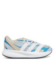 Adidas Sneakersy Lightblaze JR8400 Szary. Szare buty sportowe dziewczęce Adidas, bez wzorów, z materiału, bez zapięcia. Za 189.99 zł.