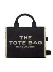 Marc Jacobs Torebka The Jacquard Medium Tote Bag M0017027 Czarny. Czarne torebki klasyczne damskie MARC JACOBS, bez wzorów, z materiału, bez dodatków. Za 1,719.00 zł.