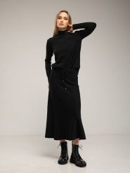 Tantra Spódnica w kolorze czarnym rozmiar: onesize. Czarne spódniczki damskie Tantra, bez wzorów, maxi. Za 165.99 zł.