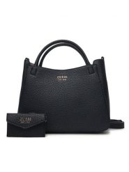 Guess Torebka HWPG96 48050 Czarny. Czarne torebki klasyczne damskie Guess, z aplikacjami, ze skóry, bez dodatków. Za 449.99 zł.