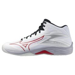 Buty do siatkówki Dorosły Mizuno Thunder Blade Z biały. Białe buty sportowe na co dzień damskie Mizuno, bez wzorów, do siatkówki. Za 429.00 zł.