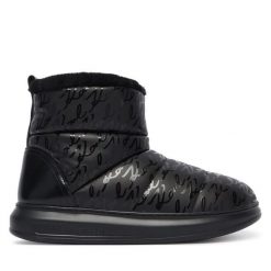 Śniegowce KARL LAGERFELD. Czarne śniegowce damskie Karl Lagerfeld. Za 1,009.00 zł.