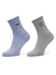 Roxy Skarpety długie CEO_AS_ROXY_06_W_AW26 (2 PACK) Kolorowy. Skarpetki damskie Roxy, bez wzorów. Za 34.99 zł.