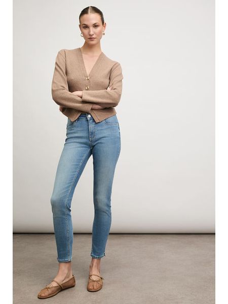 Blue Fire Dżinsy "Chloe" - Skinny fit - w kolorze niebieskim rozmiar: W28/L29. Niebieskie jeansy damskie Blue Fire. Za 194.95 zł.