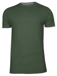 Zielony Bawełniany T-Shirt Męski Bez Nadruku -Brave Soul- Oliwkowa Koszulka, Krótki Rękaw, Basic. Zielone t-shirty męskie Brave Soul, na lato, m, bez wzorów, z bawełny, bez kołnierzyka. Za 45.00 zł.