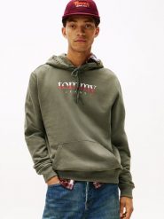 TOMMY JEANS Bluza w kolorze khaki rozmiar: L. Brązowe bluzy z kapturem męskie Tommy Jeans, l, z bawełny. Za 223.46 zł.