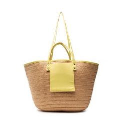 Torebka Jenny Fairy. Brązowe torebki klasyczne damskie Jenny Fairy, bez wzorów, bez dodatków. Za 71.98 zł.