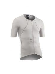 Koszulka rowerowa gravel NORTHWAVE Extreme Rock Jersey jasny szary. Szare t-shirty sportowe męskie Northwave, l, z jersey, bez ramiączek, rowerowe. Za 399.00 zł.