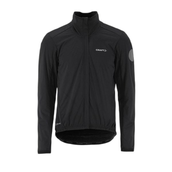 Kurtka wodoodporna Craft Core Subz. Czarne kurtki męskie Craft, bez wzorów, sportowe, bez kaptura. W wyprzedaży za 450.75 zł.