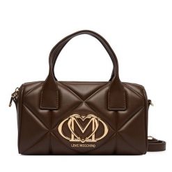 Torebka LOVE MOSCHINO. Brązowe torebki klasyczne damskie Love Moschino, bez wzorów, bez dodatków. Za 949.99 zł.