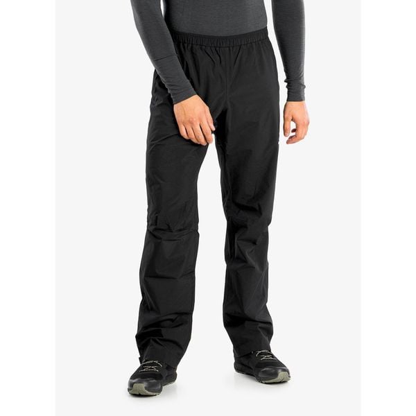 Spodnie przeciwdeszczowe męskie Haglofs Buteo Pant. Czarne spodnie materiałowe męskie Haglöfs, bez wzorów. Za 308.99 zł.