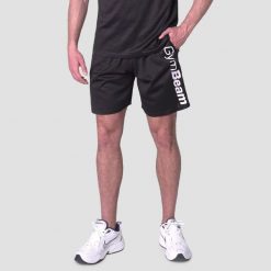 Szorty męskie fitness regular czarne Mesh Essence. Czarne szorty męskie GYMBEAM, m, z materiału, na fitness i siłownię. Za 55.90 zł.