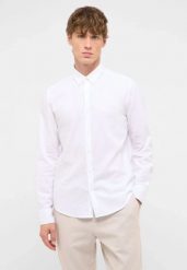 Męska Koszula Mustang Style Rawlins Bright White 1017539 2007. Białe koszule męskie Mustang, l, bez wzorów, bez kołnierzyka, bez ramiączek. Za 129.99 zł.