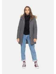 Northwood Parka "Arina" w kolorze szarym rozmiar: L. Szare parki damskie Northwood, l, bez wzorów. Za 230.00 zł.