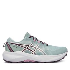 Buty do biegania Asics. Zielone obuwie do biegania damskie Asics. Za 329.99 zł.
