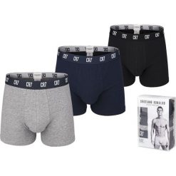 CR7 Cristiano Ronaldo Underwear 3 Pack. Bokserki męskie CR7 CRISTIANO RONALDO COLLECTION, bez wzorów, z bawełny. Za 69.00 zł.