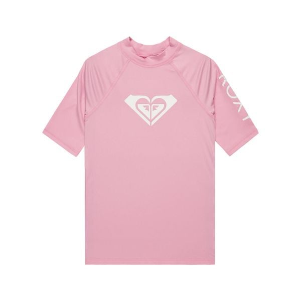 Koszulka rash vest z krótkim rękawem dla Dziewczynki WHOLEHEARTED Różowy. Czerwone koszulki dziewczęce Roxy, bez wzorów, z elastanu, bez ramiączek. Za 109.99 zł.