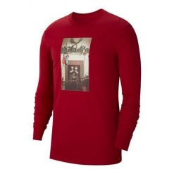 Koszulka sportowa męska Nike M Jordan Chimney Crew. Czerwone t-shirty sportowe męskie Nike, m, bez ramiączek. Za 261.00 zł.